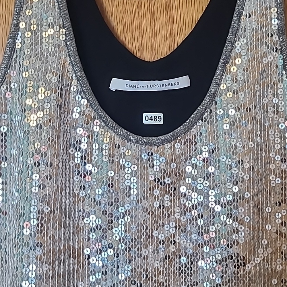 Diane Von Furstenberg Sequin Tank - Picture 2 of 3